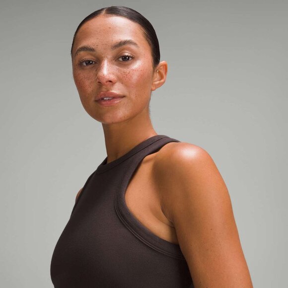 lululemon Espresso Hold Tight Cropped Tank size 6 - Picture 5 of 13